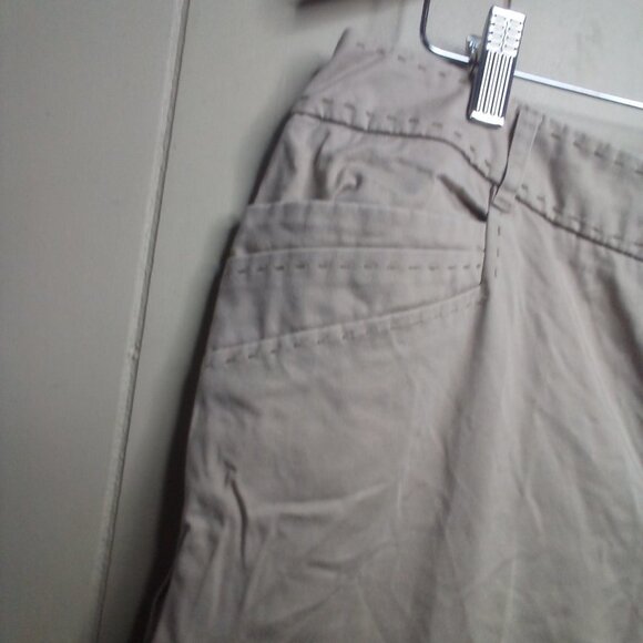 Tribal Studio Capri Pants 14 Straight Khaki Tan - Picture 11 of 15